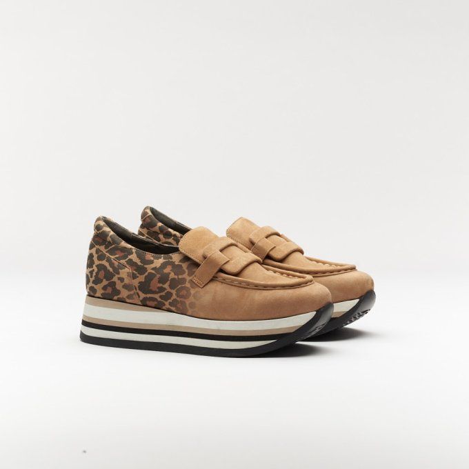 SOFTWAVES CATRIEL CAMEL/LEOPARD