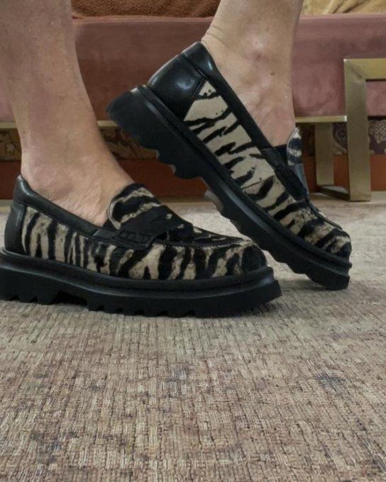 SOFTWAVES MALVA VELOURS ZEBRE