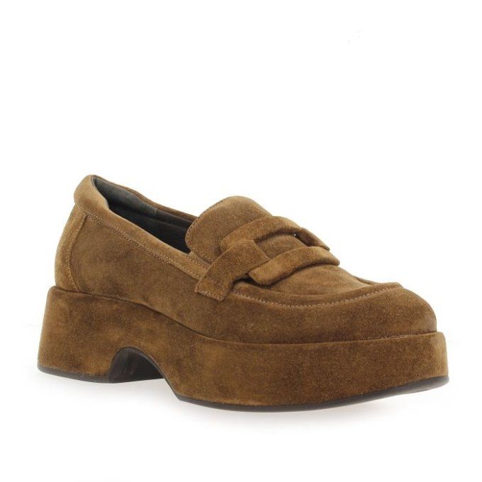 SOFTWAVES Mocassin NEW camel