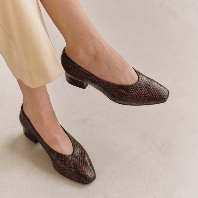 REQINS Ballerines Favorite python
