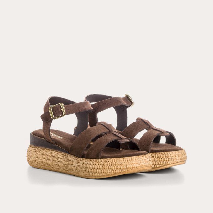 REQINS YSEULT VELOURS CHOCO